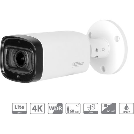 Dahua HFW1801R-Z-IRE6 Telecamera Bullet 8 Mpx Varifolace 2.7-13,5mm ibrida 4IN1HDCVI / HDTVI / AHD / CVBS (1/3)