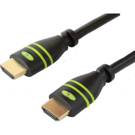 Cavo HDMI Techly da 2,0 m, maschio/maschio, tipo A (standard), nero. (1/5)