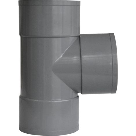 Jardibric – Culotte 87°30 femelle-femelle Ø125 – Raccord PVC étanche pour réseaux pluviaux – Installation facile et durable (1/2)