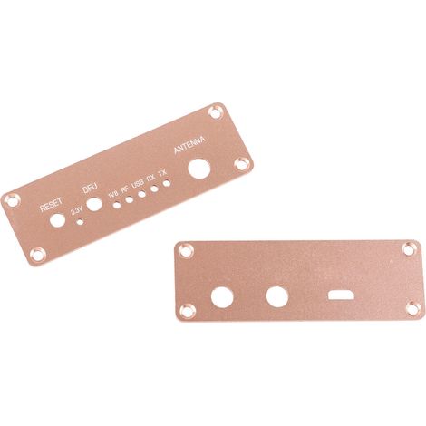 Gehäuse aus Aluminiumlegierung, goldfarben, passend für eine (1 MHz–6 GHz) Open-Source-Software-Funkplattform (1/5)