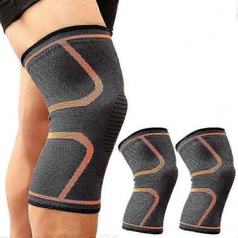 Genouillère de protection antidérapante pour sports de plein air, idéale pour la randonnée et la course à pied. (1/5)