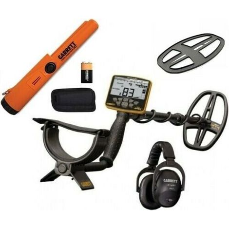Garrett Apex metal detector wireless multifrequenza simultanea + Propointer AT