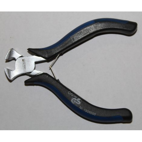 MASIDEF-MEISTER TRONCHESE PER ELETTRONICA TAGLIO FRONTALE 120MM IMPUGNATURA BIMATERIALE BLU/NERO