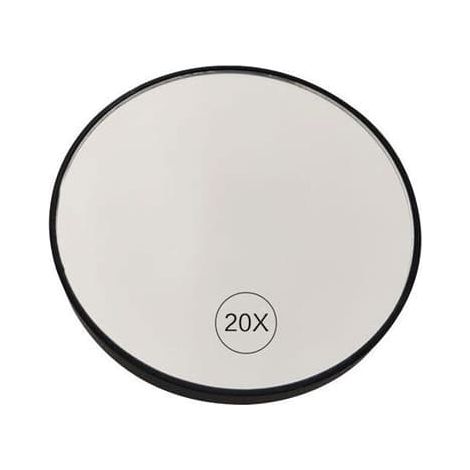 Miroir grossissant de voyage avec ventouse - Grossissement 20x (1/5)