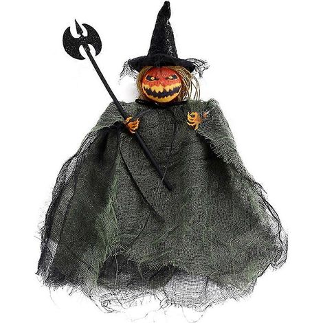 Décorations d'Halloween : squelettes, fantômes, maisons hantées, pendentifs à suspendre, cadeau pour enfants, accessoires de décoration verts (1/5)