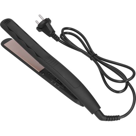 Haarglätter für Nass- und Trockenanwendungen, Keramikbeschichtung, automatische Abschaltung, EU-Stecker 110–240 V (1/5)
