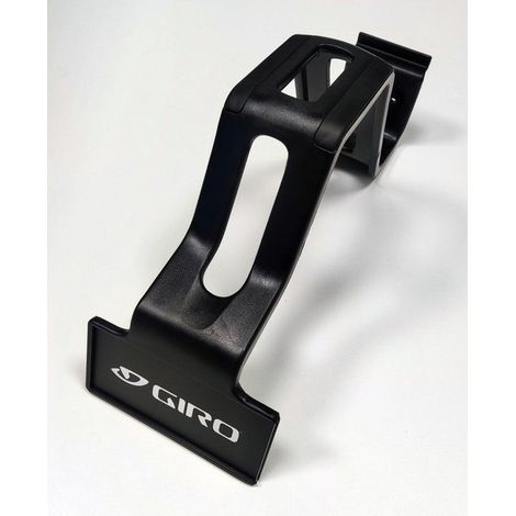 Supporto per casco esposto robusto e pratico in nero