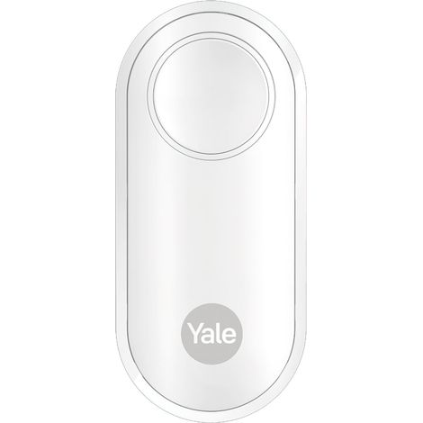Yale Pulsante AL-PB-1A-W per Allarme Smart, Funzione campanello o pulsante antipanico, Avvisi di allarme in tempo reale, Tecnologia Yale Horizon+, Copertura 1 km (1/5)