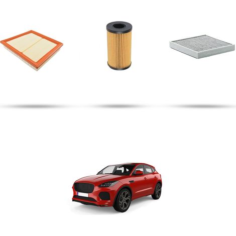 Kit tagliando 3 filtri compatibile con Jaguar E-Pace (X540) 2.0 221kw dal 2017 (1/5)