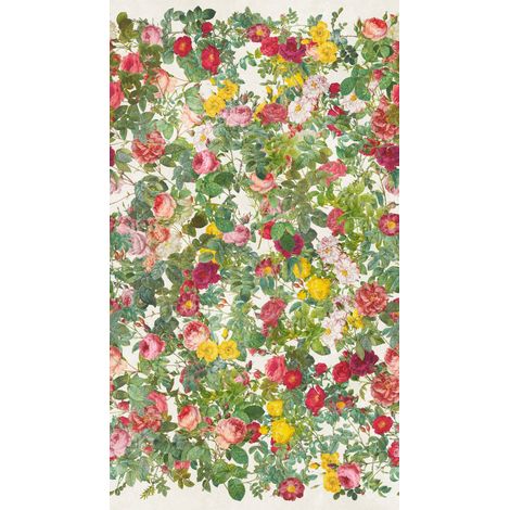 Panoramique Fleur Multicolore The Wall 3 A.S. Création (1/3)