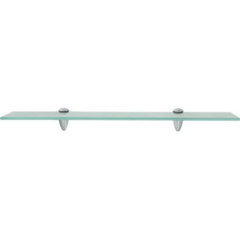 vidaXL Estante flotante de cristal 60x10 cm 8 mm (1/2)