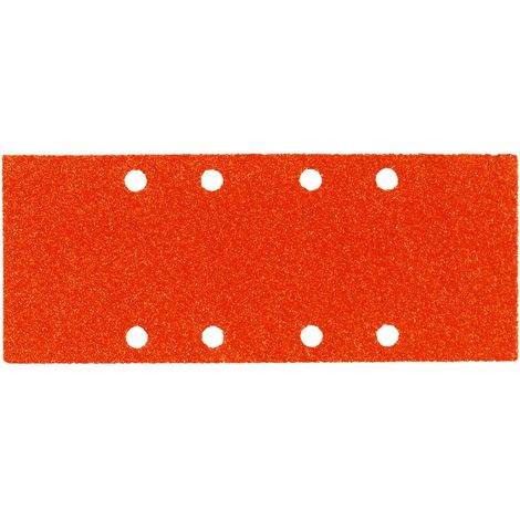 Metabo 10 fogli abrasivi 93x230 mm, P 80, serie "classic", per legno, da fissare, per levigatrici orbitali (624828000)