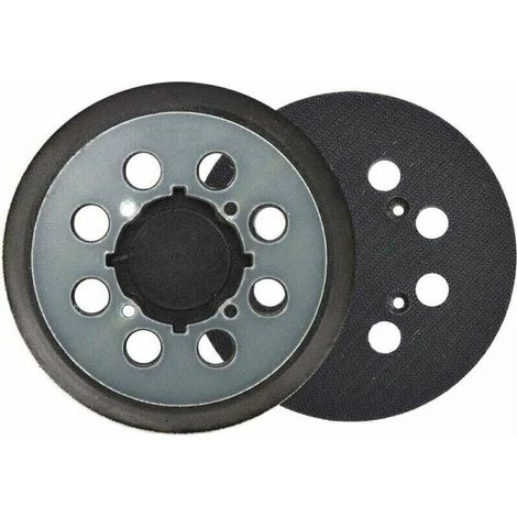 Patin de Rechange pour Ponceuse Orbitale DeWalt DCW210N DWE6423 - Plateau de Ponage 125mm Crochet et Boucle, 8 Trous, Bleu(1 pcs) (1/4)