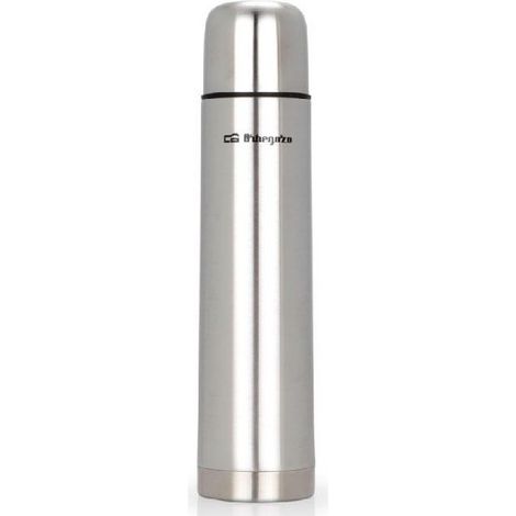 Flüssige Thermoskanne aus Edelstahl von Orbegozo.  Fassungsvermögen 1000ml.