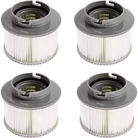 Lot de 4/8 Cartouches filtrantes de Rechange pour Bubble Spa (Version améliorée 2020 pour s'adapter à Tous Les modèles (4 Pcs) (1/5)