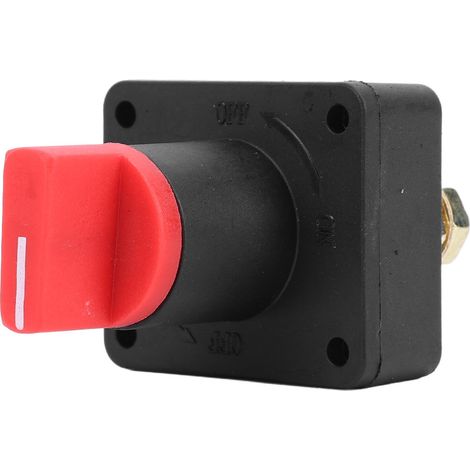Interrupteur de déconnexion de batterie 300A, 2 vitesses, isolateur de coupure de courant pour voitures, camions, camping-car, bateaux, yacht, UTV (1/5)