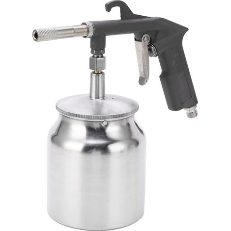 Sableuse à Air Portable, Kit de Pistolet de Sablage à Haute Pression de 10,0 Bars en Alliage D'aluminium Kit de Pistolet de Sablage à Main pour Solvant D' et Matériaux à Base d'eau (1/5)