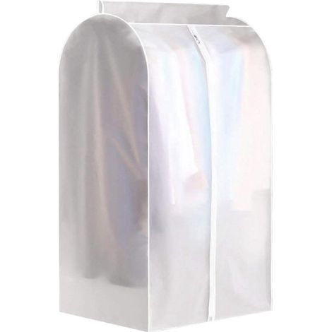 Funda protectora para prendas de vestir，Bolsa para guardar ropa，Almacenamiento de ropa，Resistente al polvo y la humedad，60 x 50 x 110 cm (1/5)