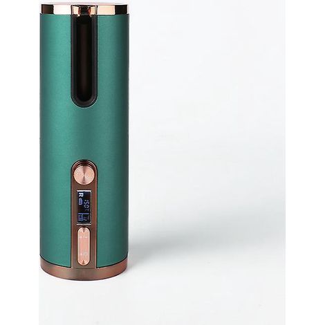 fer Friser Automatique Sans Fil, Fers Boucler Sans Fil Portables, Boucleur A Cheveux, Avec Cran Lcd, Bigoudi Rechargeable Par Usb, 6 Temprature (1/5)