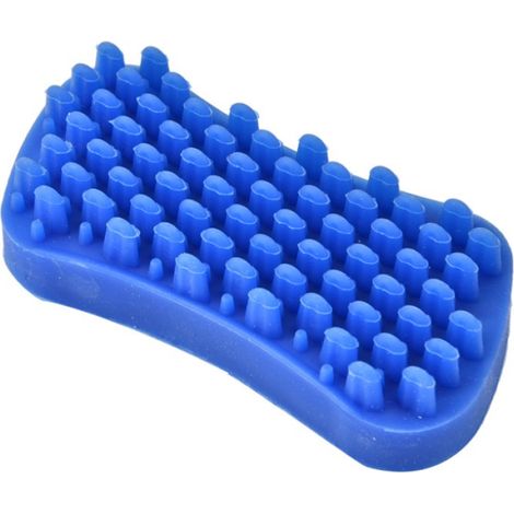 1 Cepillo de masaje, silicona, cerdas cortas, goma, baño, perro/gato (1/5)