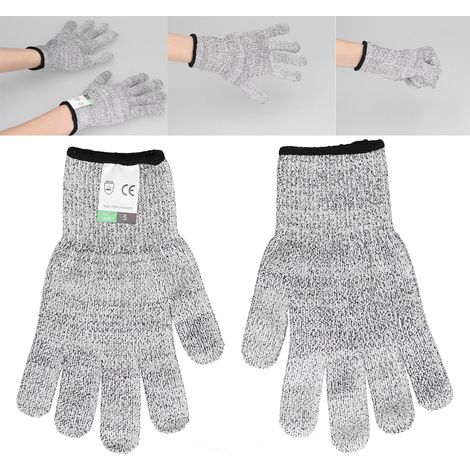 Verschleißfeste und schnittfeste Handschuhe zum Kochen: Schneiden, Austern öffnen, Holzschnitzen (XL) (1/5)