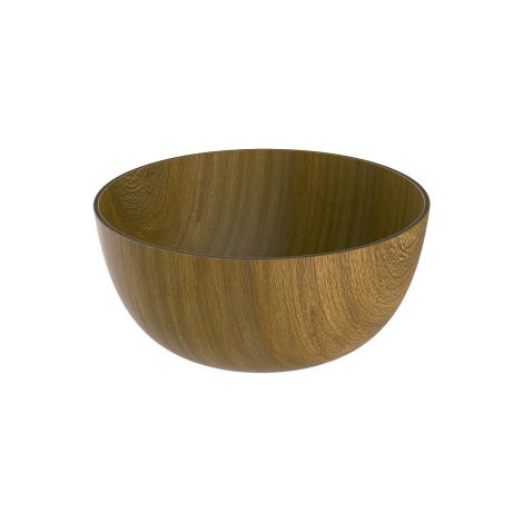 Cuenco redondo de madera de 20 cm 11500 DENOX- FAMESA                                                          Ø 200×90 mm
