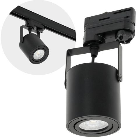 Raccordo per binario Laitiline L 1xGU10, nero (1/5)