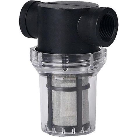 1/2" 3/4" Universal-Bewässerungsfilter für Wasserpumpen, Gartenreinigung, Hochleistungsleitungen, Siebanschluss