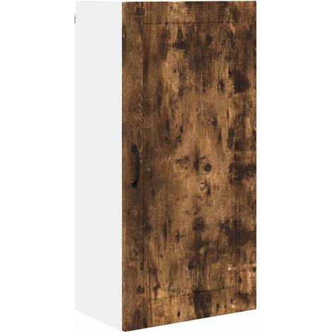 Meuble mural de cuisine,Armoire de cuisine avec porte Chêne fumé 50 x 31 x 100 cm CFW21425 (1/5)