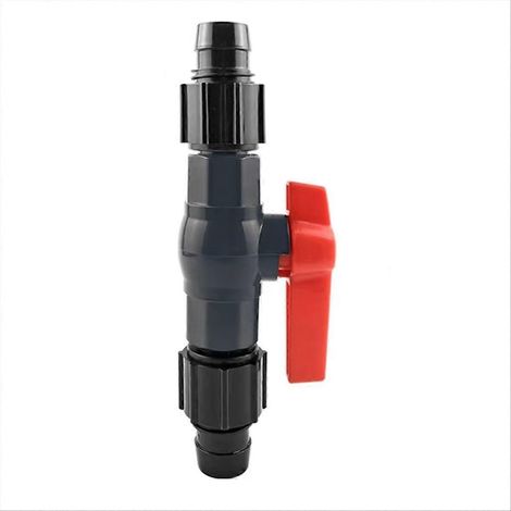 Régulateur de débit d'air/d'eau pour aquarium 20 mm, séparateur de tuyau, pompe à eau réglable, vanne de contrôle du volume du filtre (1/5)
