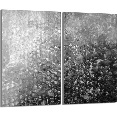 Glasschutzplatte für den Herd 2x30x52 Tropfen