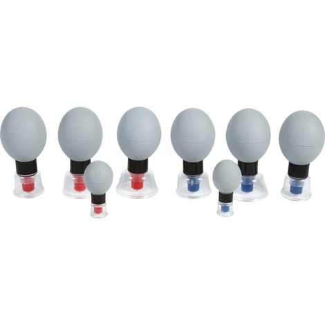 Set de 8 Ventouses Aimantées Acupression à 5 Lignes, Succion Magnétique pour Thérapie Familiale, Lot de 8 Pièces (1/5)