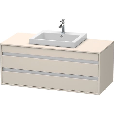 Lavabo consola Duravit Ketho, suspendido, 1200x496x550 mm, 2