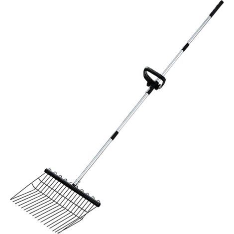 Hochleistung Gartenrechen Mit Langem Aus Edelstahl (1/5)