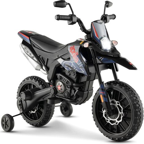 Kids Electric Motorbike 12V Aprilia Licensed Battery Powered Ride on Motorcycle (1/5)