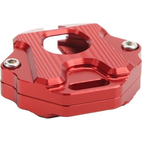 Coque de clé de moto en métal CNC massif, élégante et parfaitement adaptée aux modèles CB650R et CBR650R 2020+ (rouge) (1/5)