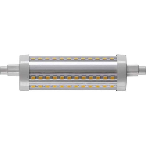 R7s 118mm Source LED QT-DE12 gris 15W 3000K variable - SLV - 1005288