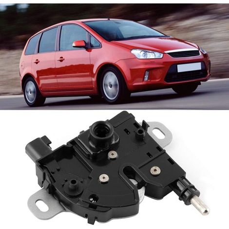 Serratura cofano Qiilu, meccanismo di bloccaggio cofano nero per Focus/C-Max (OE: 3M5116700BC) (1/4)