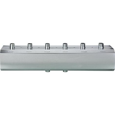 Distributeur de chaudière WS type HVI-2 2 groupes chauffants 1" incl. Isolation thermique sEparée (1/2)