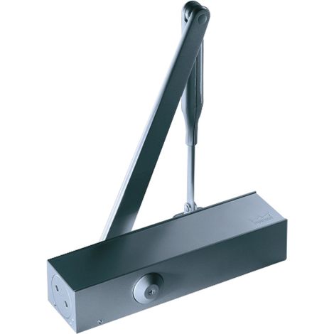 Türschließer TS 83 mit Normalgestänge Größe EN 3-6 , Flügelbreite bis 1400mm ohne Feststellung, silber (1/5)