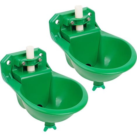 Abreuvoir Automatique Pour Moutons, Abreuvoir Pour BéTail Avec Trou de Drainage, Abreuvoir Automatique Pour Moutons, ChèVres, Chevaux, Abreuvoir Automatique Pour Bétail (2pcs) (1/5)