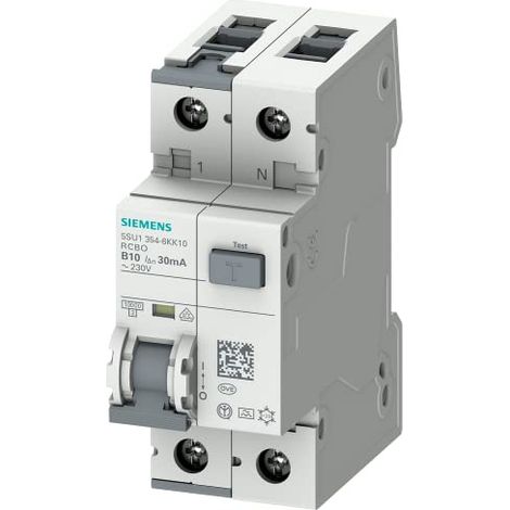 Siemens 5SU13546KK10 Magnetotermico e differenziale 2 poli 10 A 0.03 A 230 V (1/4)