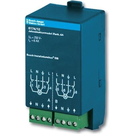 Motoriduttore per tapparella busch-jaeger 6151-0-0191 230 V IP20