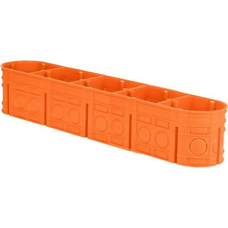 Caja de empotrar de cinco polos 5x60, Multiwall - M5x60F