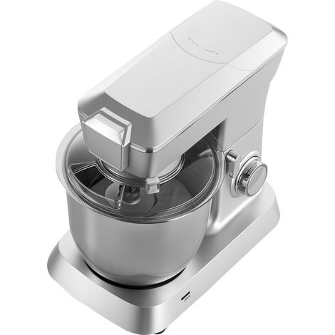 Mélangeur Électrique 4,3 L 1300W avec Bol Acier Inoxydable, 6+ Vitesses, Accessoires Inclus pour Pâtisserie et Préparation (1/5)