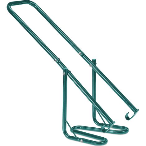 Compattatore di rifiuti per bidone della spazzatura classico 60 x 40 x 20 cm riduzione del volume economica in acciaio nero 130009824