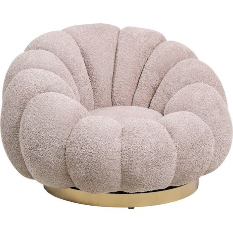 Poltrona "Florel" per interno, Struttura In Compensato 86 x 62 x 72h cm -Naturale (1/8)
