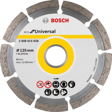 Bosch Diamond cutting discs Diamond Cutting Disc ECO For Universal 2608615041 (1/5)