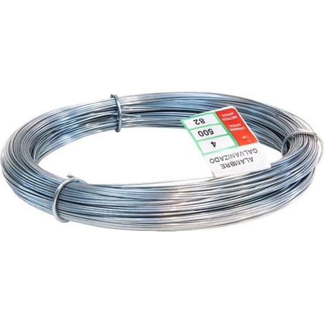 Rotolo di filo zincato N6 500 g 1,2 mm 53 m alta resistenza CORFLEX