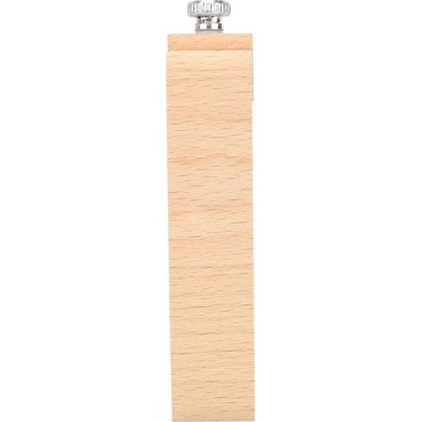Bloc de Ponçage Manuel en Bois et Cuir pour DIY - Papier de Verre (1/5)